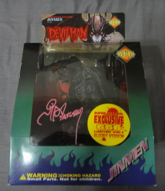 Fewture Devilman Go Nagai Jinmen 666 Limited Bloody Ver Action Figure Signed - Lavits Figure
