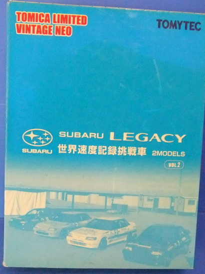 Tomytec Tomica Limited Vintage Neo Subaru Legacy Vol 2 2 Car Mini Collection Figure Set - Lavits Figure
 - 1