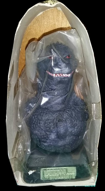Banpresto 1998 Godzilla vs Biollante Godzilla Bust 6" Trading Collection Figure - Lavits Figure
 - 1