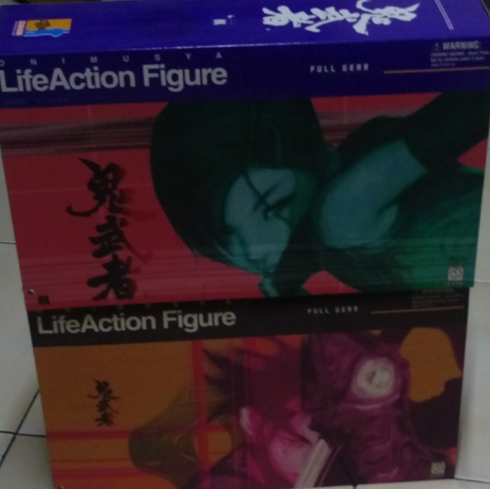 Dragon 1/6 12" Capcom Onimusha Akechi Hidemitsu & Kaede Action Figure Set Used - Lavits Figure
 - 2