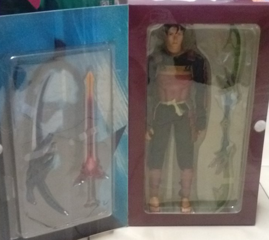 Dragon 1/6 12" Capcom Onimusha Akechi Hidemitsu & Kaede Action Figure Set Used - Lavits Figure
 - 1