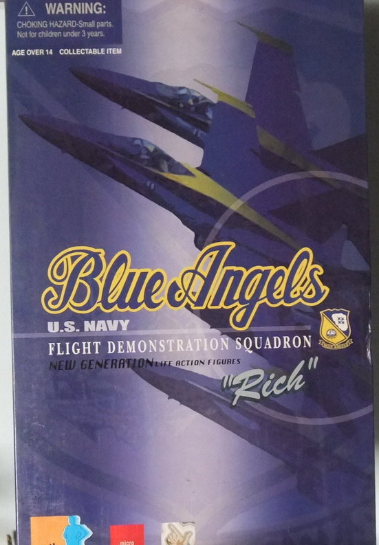 Dragon 1/6 12" New Generation Blue Angels U.S. Navy Flight Demonstration Squadron Rich Action Figure - Lavits Figure
 - 1
