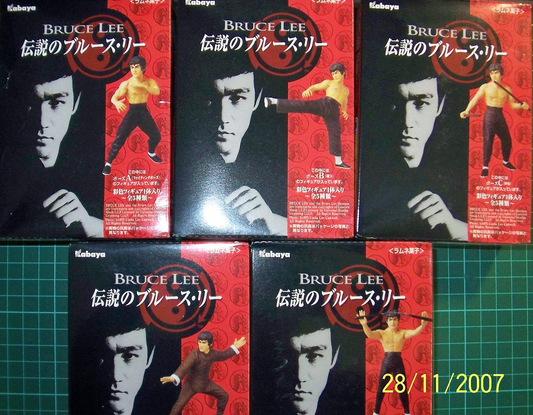 Kabaya The Legend of Bruce Lee 5 Trading Collection Figure Set - Lavits Figure
 - 1