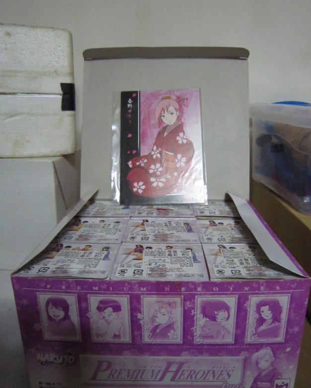 Megahouse Premium Heroines Naruto Kimono 5+5 10 Trading Collection Figure Set - Lavits Figure
 - 4