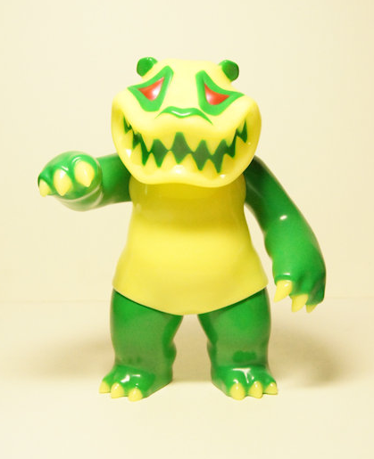 TTToy Hariken Mad Panda Toxic Ooze Glow GID Green Ver 7" Vinyl Figure - Lavits Figure
