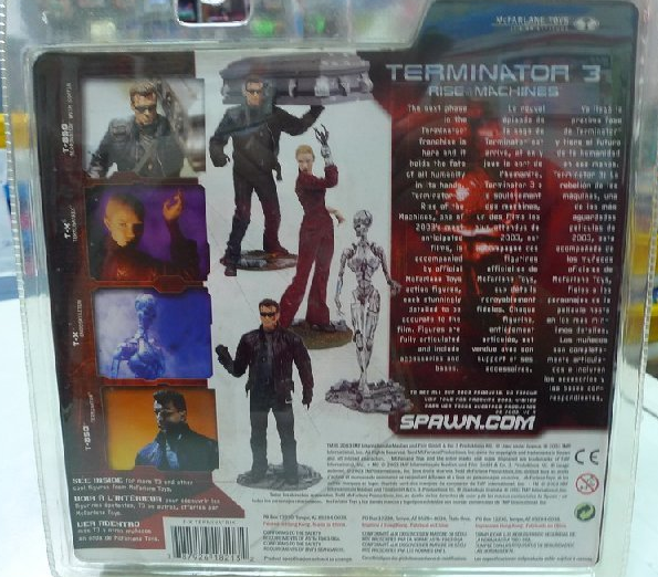 McFarlane Toys Spawn Terminator 3 Rise Of The Machines T-X Trading Collection Figure - Lavits Figure
 - 2