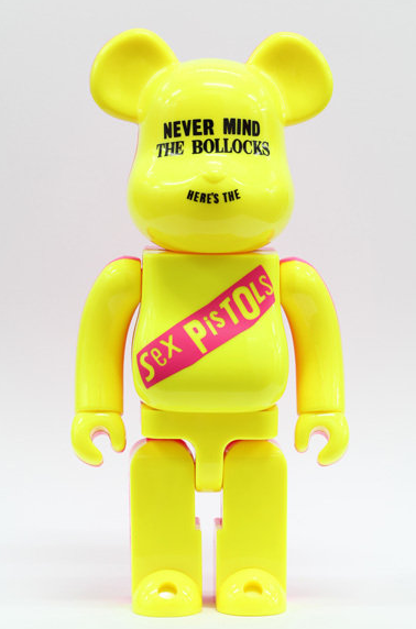 Medicom Toy Be@rbrick 1000% Sex Pistols Yellow Ver 29" Vinyl Collection Figure - Lavits Figure
 - 1