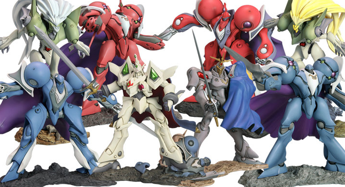 Kotobukiya The Vision of Escaflowne One Coin Grande Collection 8+1 Secret 9 Trading Collection Figure Set - Lavits Figure
 - 1