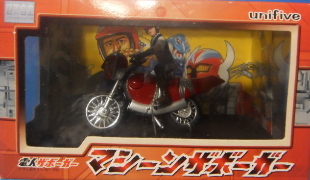 Unifive Cho Shin Gokin Denjin Zaborger Zaboga Motocycle Bike Trading Collection Figure - Lavits Figure
 - 1