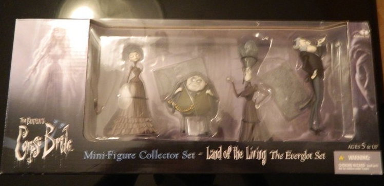 McFarlane Toys Tim Burton's Corpse Bride Mini Collector Land Of The Living The Everglot Trading Figure Set - Lavits Figure
