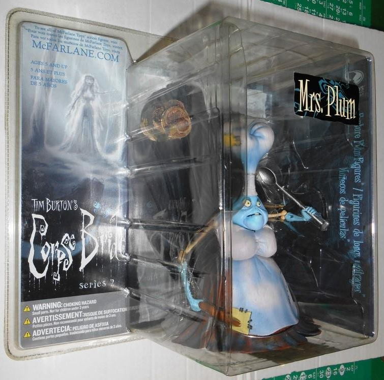 McFarlane Toys Tim Burton's Corpse Bride Series 2 Mrs. Plum Trading Figure - Lavits Figure
