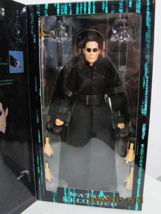 Medicom Toys 1/6 12" RAH Real Action Heroes Matrix Reloaded Neo Collection Figure - Lavits Figure
