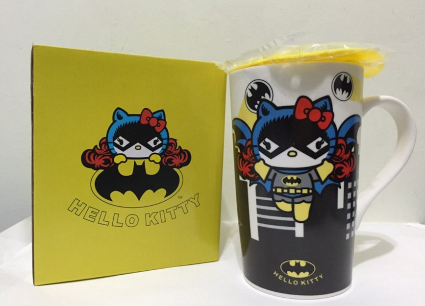 Sanrio Hello Kitty x Dc Comics x Caco Limited Batgirl Ver Mug Cup - Lavits Figure
