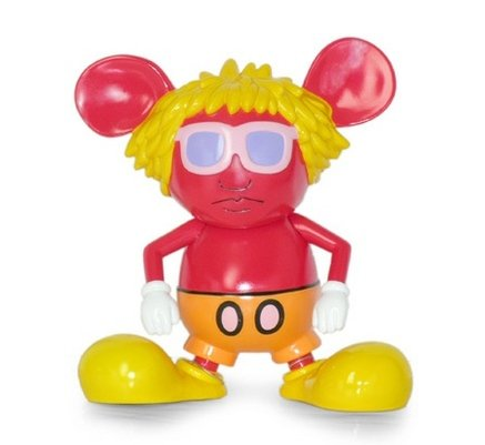 360 Toy Group 2006 Keith Haring Andy Mouse Red Ver 6" Vinyl Figure - Lavits Figure
 - 1