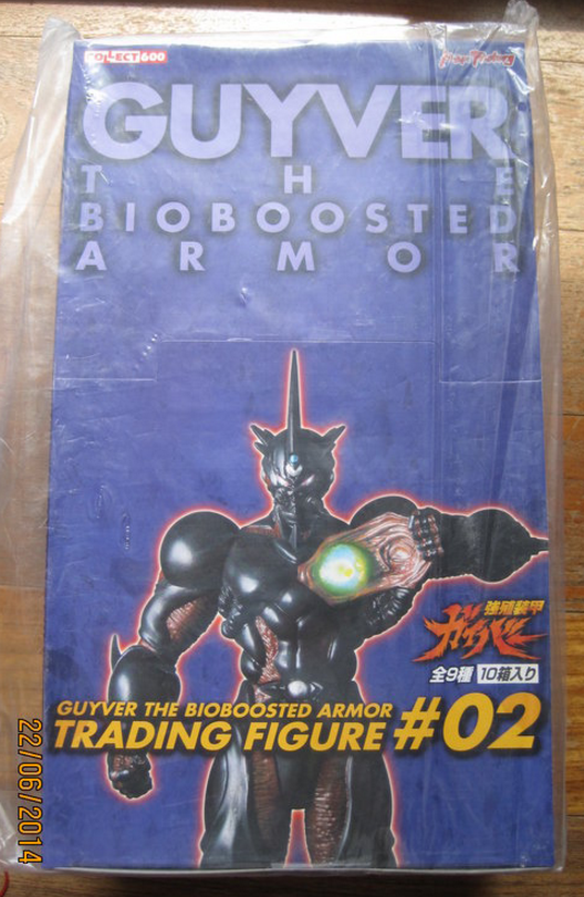 Max Factory Guyver Bio Fighter Wars Bioboosted Armor Part #02 Sealed Box 10 Trading Collection Figure Set - Lavits Figure
 - 1