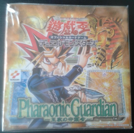Konami Yu Gi Oh Booster Box Pharaonic Guardian Trading Card Game Sealed Box Set - Lavits Figure
