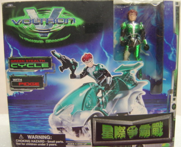 Trendmasters Voltron Galaxy Guard Stealth Mighty Lion Force Pidge Ver Cycle Action Figure - Lavits Figure
 - 1