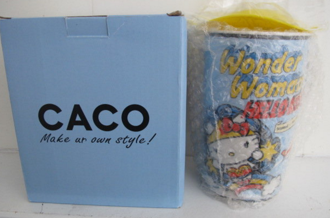 Sanrio Hello Kitty x Dc Comics x Caco Limited Wonder Woman Ver Mug Cup - Lavits Figure
