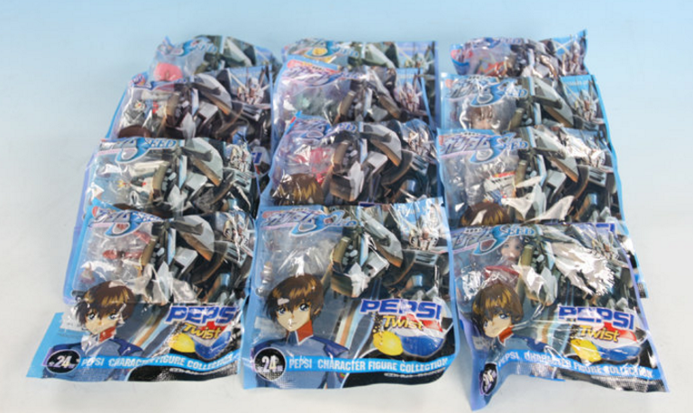 Pepsi 2006 Gundam Seed Destiny Bottle Cap 12 Mini Trading Figure Set - Lavits Figure
 - 2