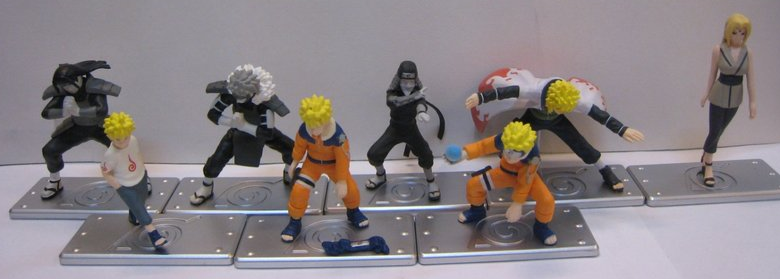 Bandai Naruto Shippuden Ningyou Hokage Special 8 Trading Figure Set Hashirama Senju Tobirama Used - Lavits Figure
 - 1