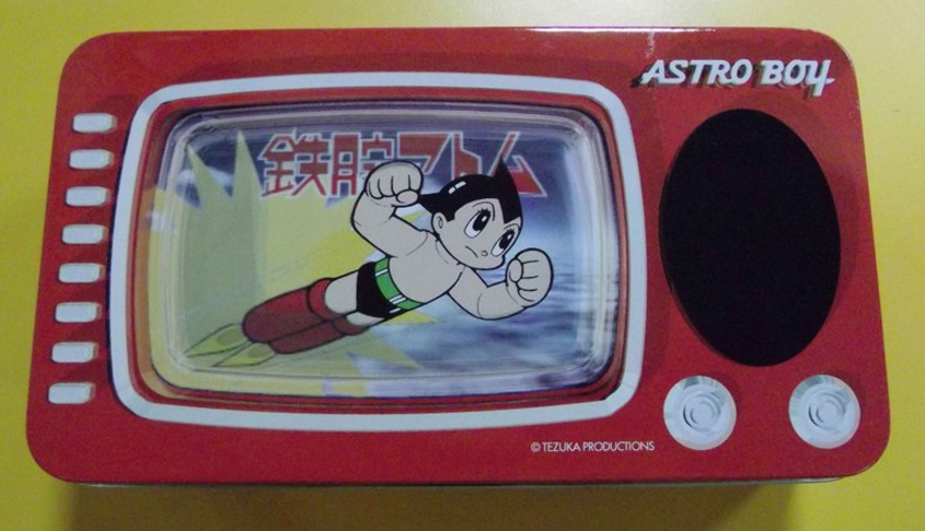 Tezuka Production Astro Boy Watch Authentic Metal Box Set Type C - Lavits Figure
 - 3