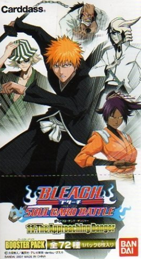Bandai Bleach Carddass Soul Card Battle Game Booster Pack Part 11 The Approaching Danger Sealed Box - Lavits Figure
