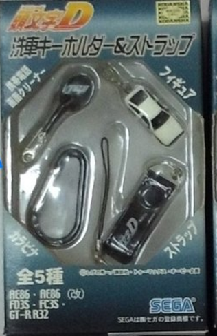 Sega Initial D Mini Mascot Phone Strap Type A Trading Collection Figure - Lavits Figure
