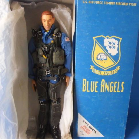 Hot Toys 1/6 12" Blue Angels U.S. Air Force Combat Aircrew Pilot Limited Ver Action Figure - Lavits Figure
 - 1