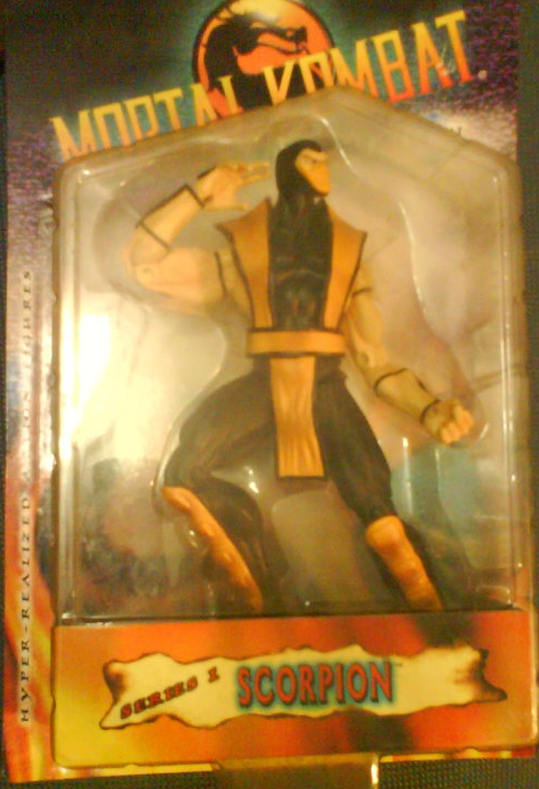 2000 Mortal Kombat Hyper Realized Action Series 1 Scorpion 8" Collection Figure - Lavits Figure
 - 1