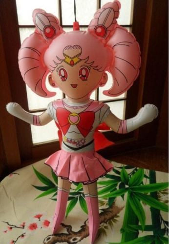 Bandai 1992 Pretty Soldier Sailor Moon S 20" Small Lady Inflatable Doll Lantern - Lavits Figure
 - 3