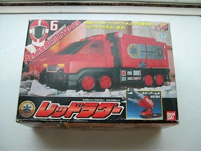 Bandai Power Rangers Gogo Five V Lightspeed Rescue Action Fire Truck RA-6 Figure - Lavits Figure
 - 1