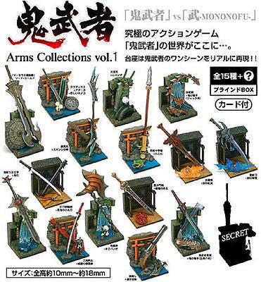 Capcom Onimusha x Mononofu Arms Collection Vol Part 1 15+1 Secret 16 Figure Set - Lavits Figure
 - 2