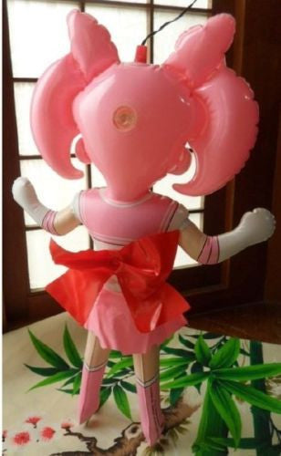 Bandai 1992 Pretty Soldier Sailor Moon S 20" Small Lady Inflatable Doll Lantern - Lavits Figure
 - 2