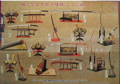 Mononofu Genpei Emaki 1/6 Miniature Ancient Samurai Helmet Sword 16+1 Secret 17 Weapon Figure Set - Lavits Figure
 - 1