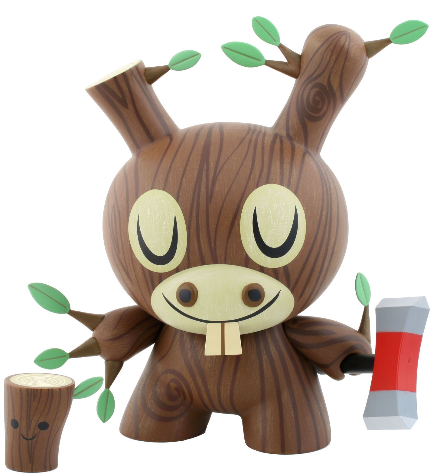 Amanda Visell Kidrobot Dunny Wood Dunkey 8" Vinyl Figure