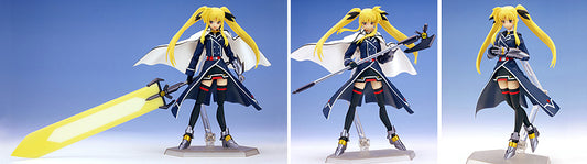 Max Factory Figma 009 Magical Girl Lyrical Nanoha StrikerS Fate T Harlaown Action Figure