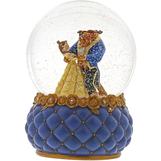 Enesco Jim Shore Disney Traditions Beauty and the Beast Water Globe Collection Figure