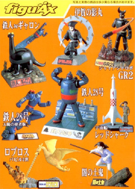 Figuax Featuring Yokoyama Mitsuteru 8 Trading Collection Figure Set Tetsujin 28 - Lavits Figure
