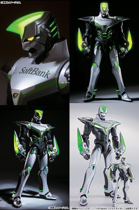 Bandai PM 1/6 12'' Tiger & Bunny SoftBank Wild Tiger Action Figure