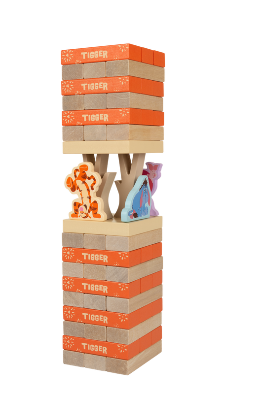 Disney Winnie The Pooh Tiggers Family Mart Taiwan Limited Jenga Game