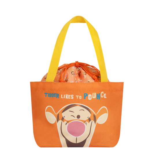 Disney Winnie The Pooh Tiggers Family Mart Taiwan Limited 10" Tote Bag Set Tigger ver