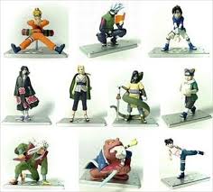 Bandai Naruto Ningyou Part 4 10 Trading Collection Figure Set