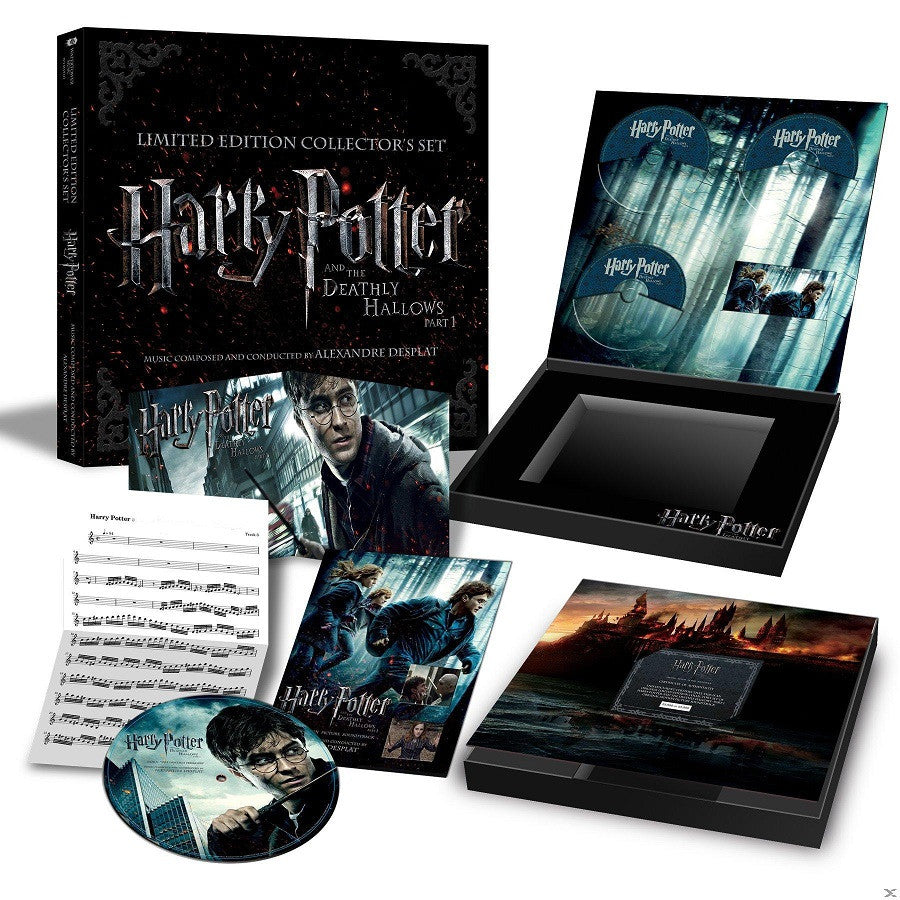 Harry Potter and the Deathly Hallows Pt 1 Limited Edition Collector's Box CD DVD Set - Lavits Figure
 - 1