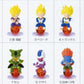 Bandai Dragon Ball Z Character Chara Puchi P10 Son Goku Came Back Ver 10 Mini Trading Figure Set - Lavits Figure
 - 1