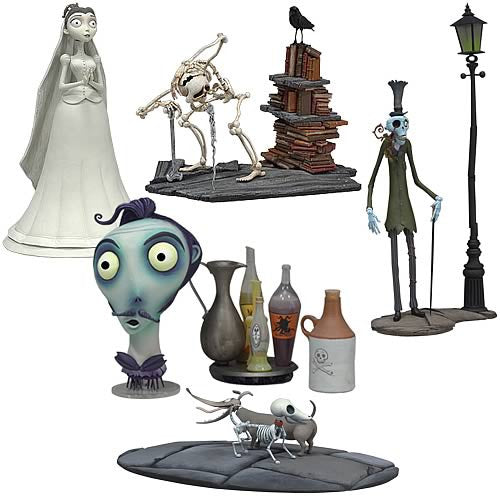 McFarlane Toys Tim Burton's Corpse Bride Mini Collector Series 2 Trading Figure Set - Lavits Figure
 - 1