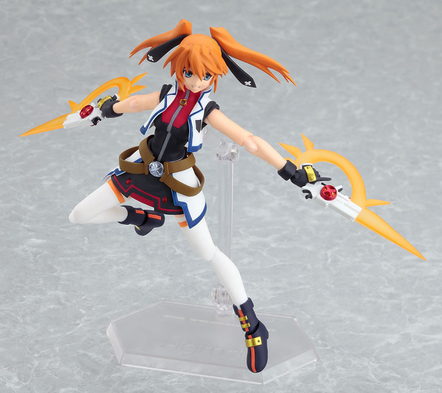 Max Factory Figma 073 Magical Girl Lyrical Nanoha StrikerS Teana Lanster Action Figure