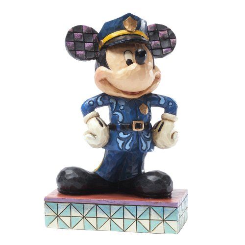 Enesco Jim Shore Disney Traditions Mickey Mouse Officer Collection Figure