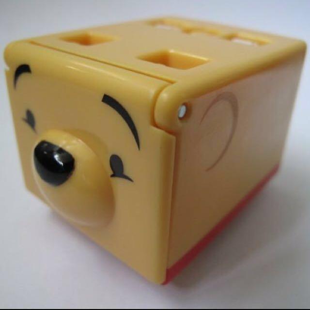 Takara Disney Cubee Stackable Musical Cube Winnie the Pooh ver Trading Figure