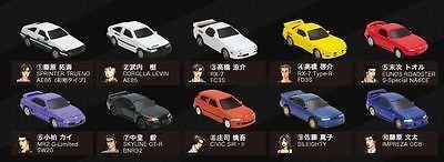 Japan Dydo Limited Initial D 10 Trading Figure Set