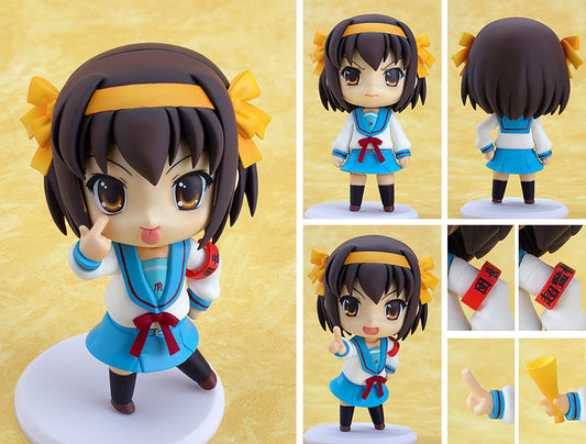 Good Smile Nendoroid #009 The Melancholy of Haruhi Suzumiya Haruhi Suzumiya Action Figure